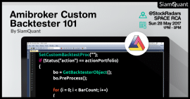 Amibroker Custom Backtester 101 : ปูพื้นฐานการเขียนโค้ด Amibroker ขั้นสูง