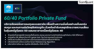 60/40 Portfolio AlphaWealth Private Funds Service Cover Images 2026Q1